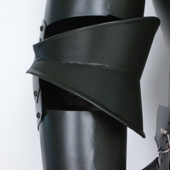 Image 1 of Knight Armour with Shield — Full-Size Replica — Display-Ready Medieval Statement Piece