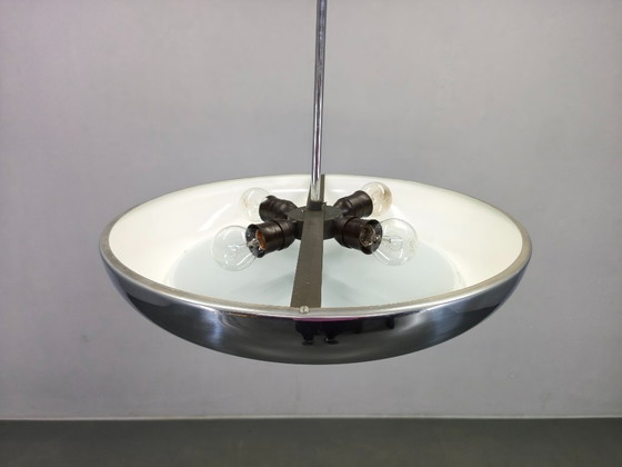 Image 1 of Suspension Bauhaus en forme d'OVNI par Josef Hurka pour Napako, années 1930