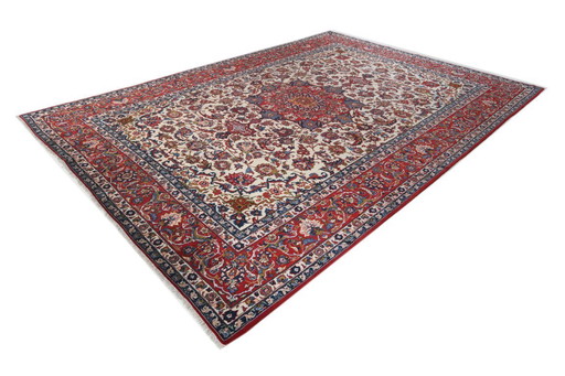Persian carpet Isfahan 4.38 x 3.10 Oriental carpet fine No. 20292
