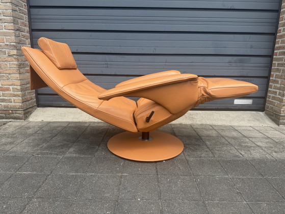 Image 1 of 2x Jori Fellini relax Medi Mono-move Cognac leather pillow