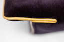 AFRA & TOBIA SCARPA LAURIANA SOFA, VELVET, ITALY, 1978
