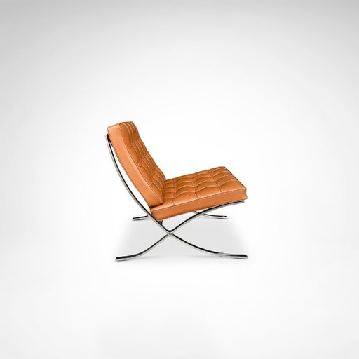 Barcelona Lounge Chair MR90 by Mies van der Rohe for Knoll – fauteuils, Leather (photo 2 of 10)