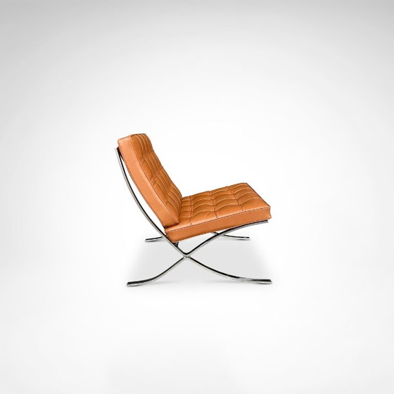 Barcelona Lounge Chair MR90 by Mies van der Rohe for Knoll – Armchairs, Leather (photo 2 of 10)