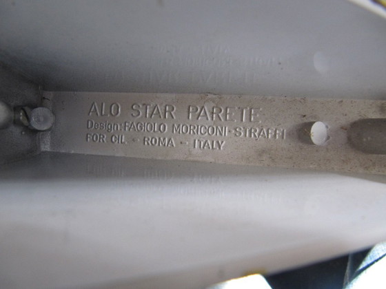 Image 1 of Applique Alo Star, Fagio Moriconi pour Cil, Italie 