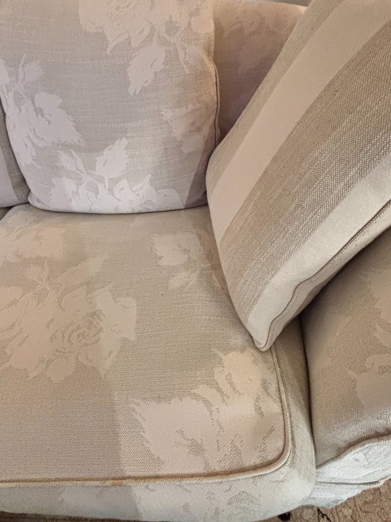 ROCHE BOBOIS Maxi-bank met 3 zitplaatsen (L 270 cm) – Beige stof – Volledig afneembare hoezen – 3-5 zitsbanken (photo 5 of 7)