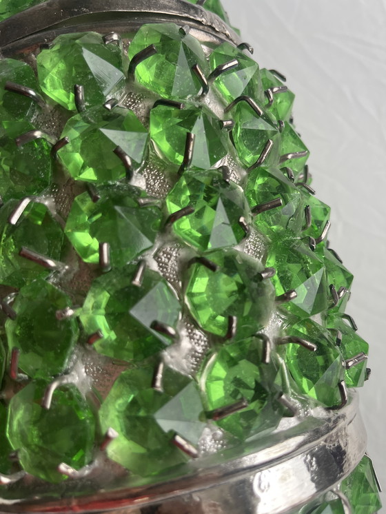 Image 1 of Suspension en verre vintage