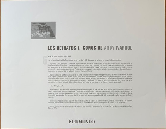 Image 1 of Geweer, 1981/1982 – Andy Warhol (naar) | Offsetdruk met toestemming van de redactie, 2007