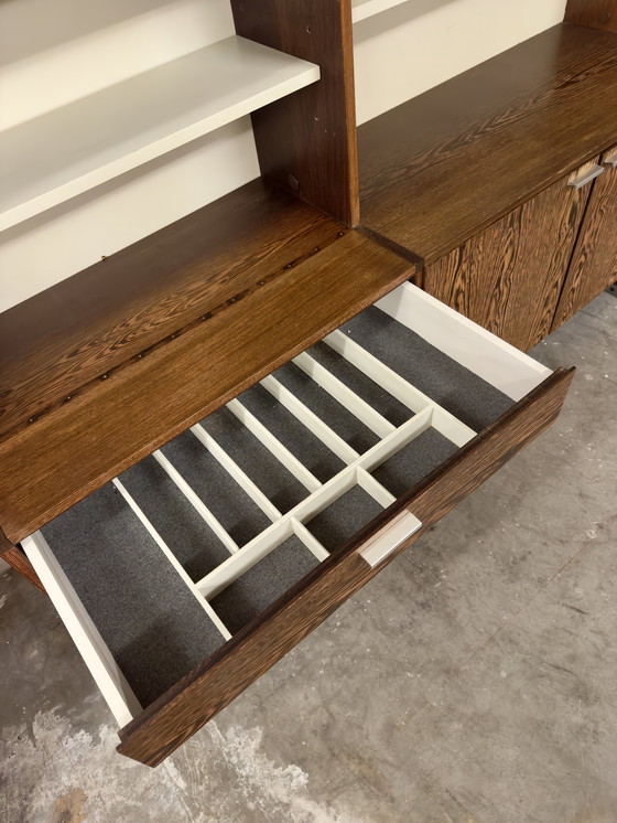 Image 1 of Pastoe vrijstaand made to measure wandmeubel – Wengé 