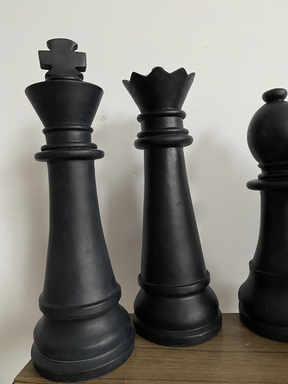 Image 1 of Big arty chess peaces - hone deco - hip