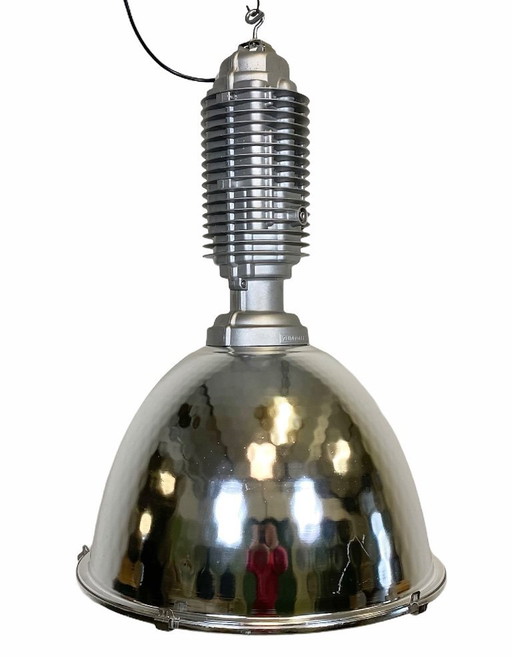 Lampada a sospensione industriale grande di Charles Keller per Zumtobel Staff, 1990