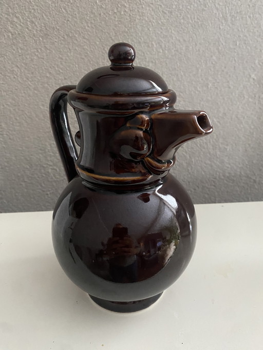 Vintage Kaiser's Kaffee Kontor Kaffeekanne - 1960er/70er Jahre