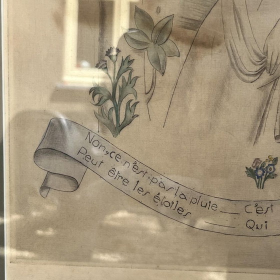 Leon Navez, R Vivier & A Marin, Incisioni, Set di 2 – Litografie e stampe, Paper, Art Deco (photo 4 of 10)