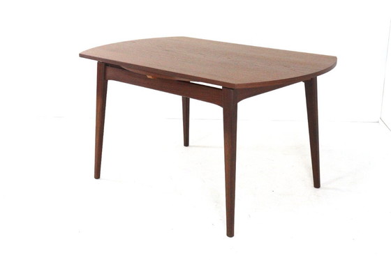 Image 1 of Louis van Teeffelen for Wébé round dining table 'Breda' vintage