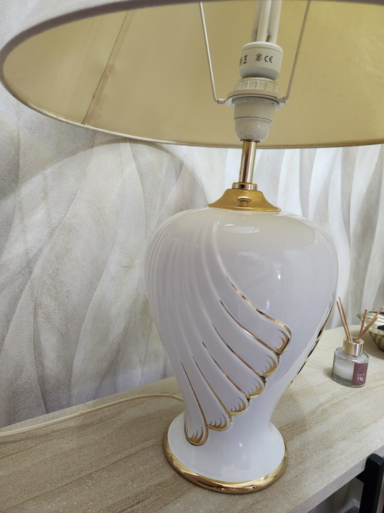 Lampada Da Tavolo Vintage – Illuminazione, Ceramic, Metal (photo 3 of 5)