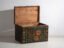Antique painted Chinese trunk in pine wood – China, circa 1900 – Storage cabinet (photo 17 of 40)