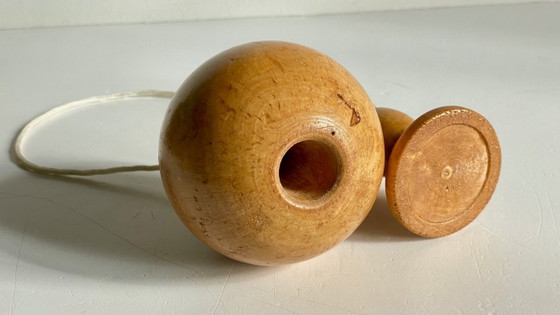 VINTAGE Massief Houten BILBOQUET Spel – Decoratieve objecten (photo 9 of 17)