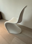 Silla Vitra Panton Classic, blanco brillante.