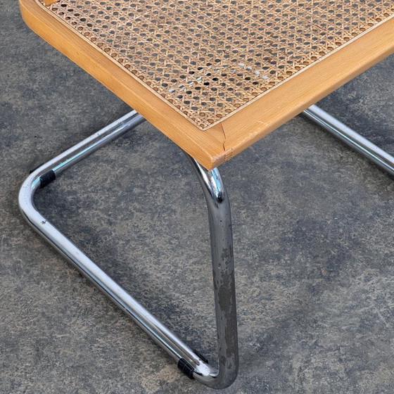 Image 1 of Marcel Breuer fauteuil in "Cesca"-stijl, 1980