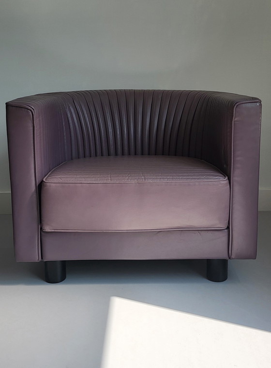 Image 1 of Twee design stoelen, Ammannati & Vitelli, Italië jaren 80