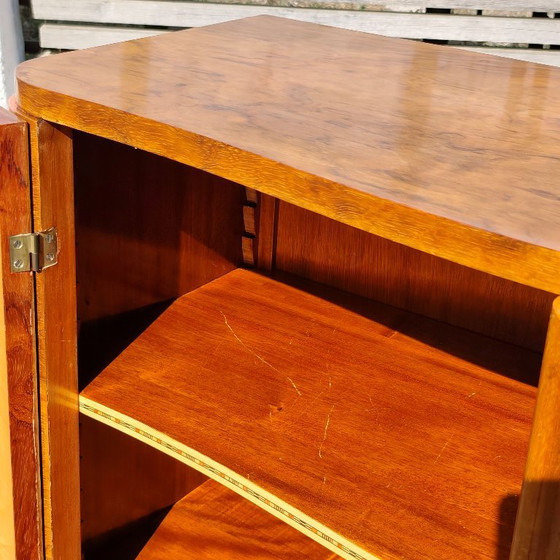 Credenza Art Déco – Credenza in Noce Burl con Vetrina in Vetro - Anni '30 – Credenze (photo 18 of 28)