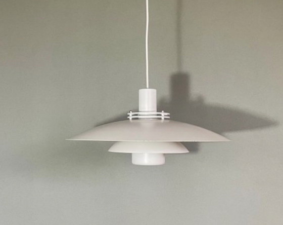 Lampe bol scandinave vintage de Form Light, Danemark, années 1970 – Suspensions, Metal (photo 3 of 12)
