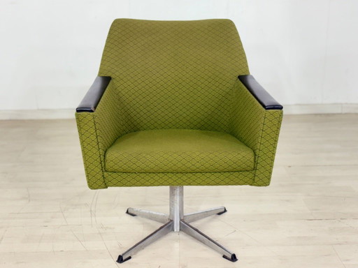 fauteuil uit het midden van de vorige eeuw, draaistoel, vintage stoel