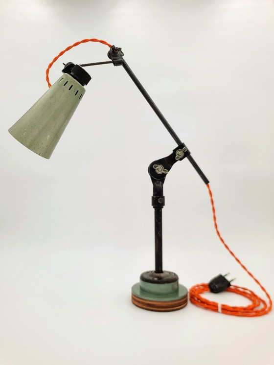 Image 1 of Lampada da officina Fostoria - cucitura articolata