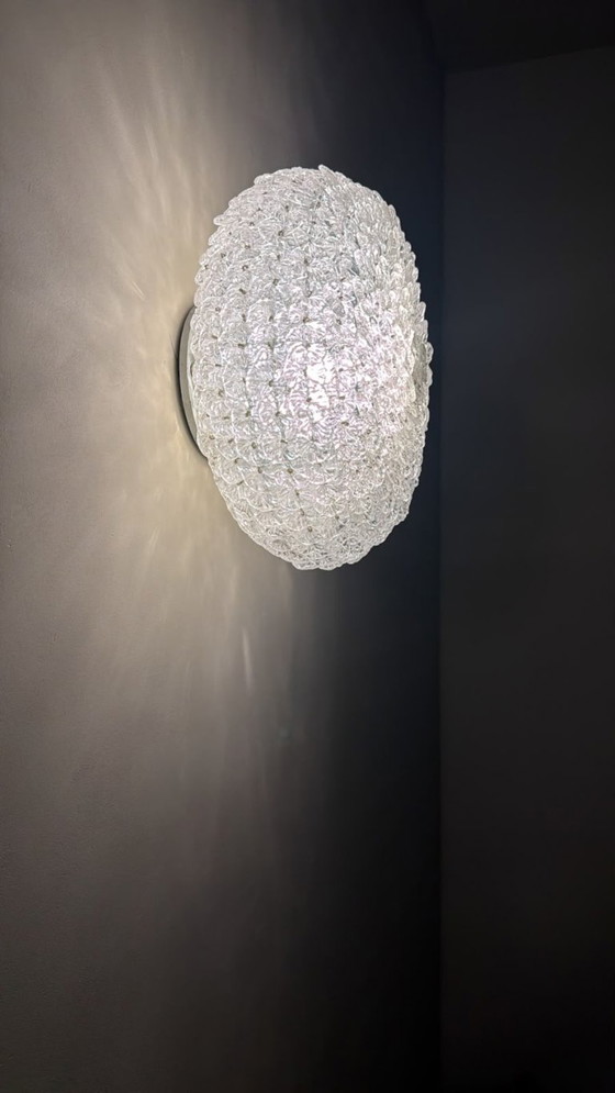 Spiridon Deco Corolle Designer Lamps – 12 Pieces – Pendant lamps, Glass, Metal (photo 13 of 14)