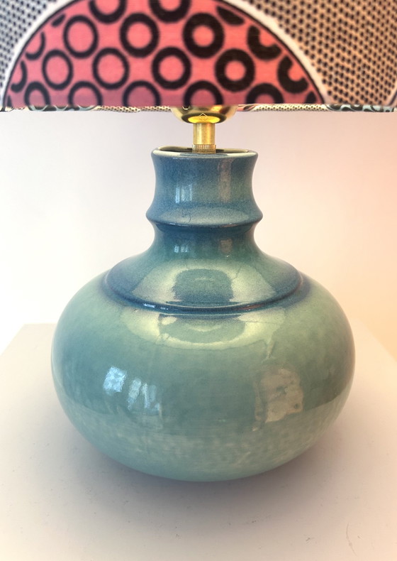 Image 1 of Akzentlampe aus seltener Jasba Vase - West German Pottery