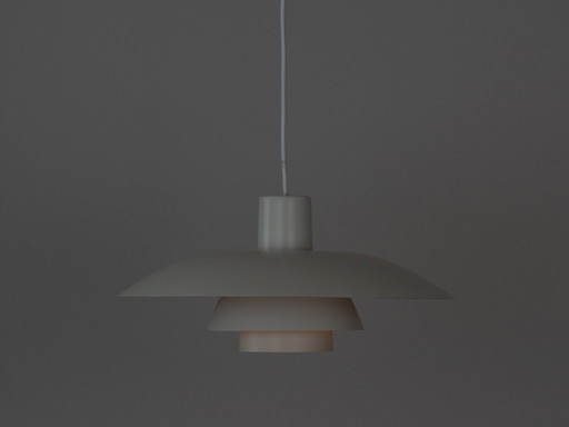 Danish vintage pendant lamp PH 4/3 by Poul Henningsen, Louis Poulsen, 1966
