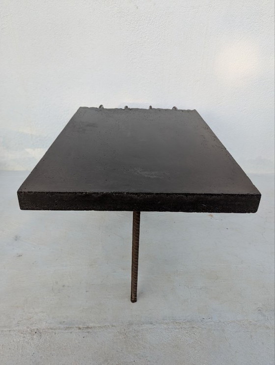 Image 1 of Wallavibe - D.B - Tavolino da caffè - Tavolo a L - Stile brutalista - Mobile scultoreo