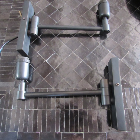 Image 1 of 2 Vollmetall-Gelenkarme mit Gewehrlauf für Wandleuchten