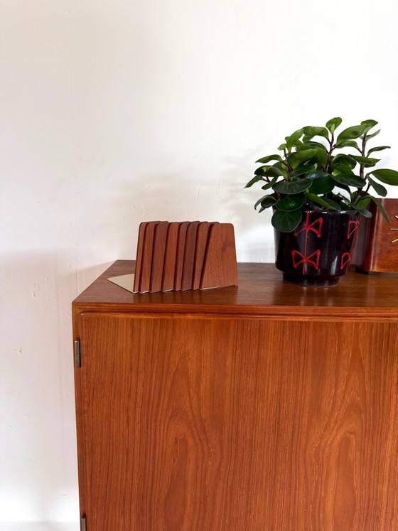 8x vintage teak bookend, Kai Kristiansen ‘60, Bookcases, Wood, Metal, Brown (photo 6 of 6)