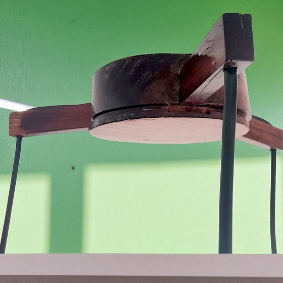 Image 1 of Orange Cascading Spaghetti Hanging Lamp, 1960s