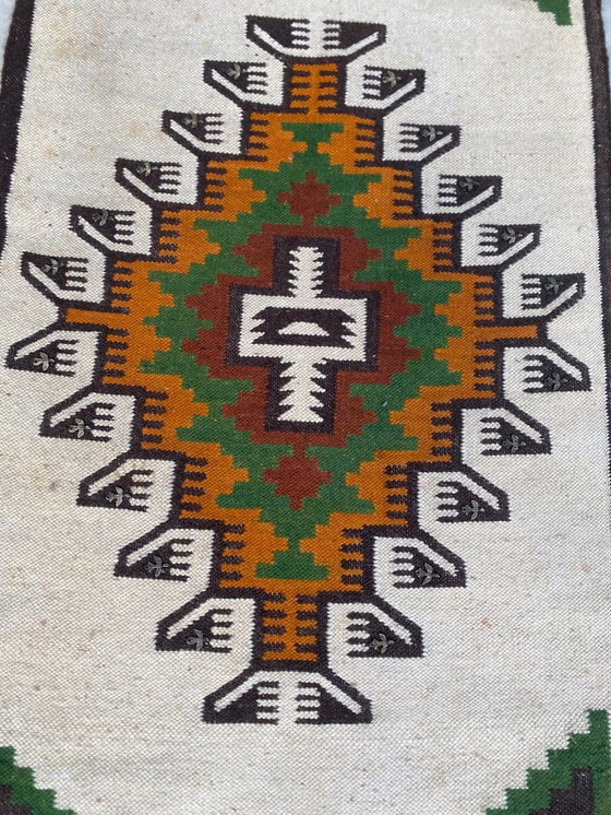 Image 1 of Arazzo da parete tessuto a mano Olga Fisch Ecuador