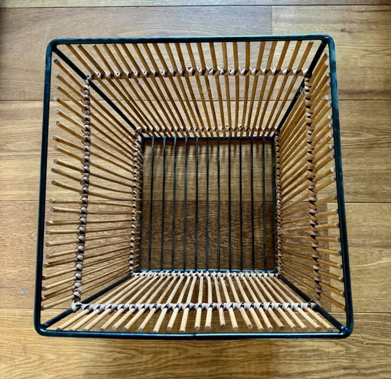 Image 1 of Rohé rotan mand vintage jaren '60