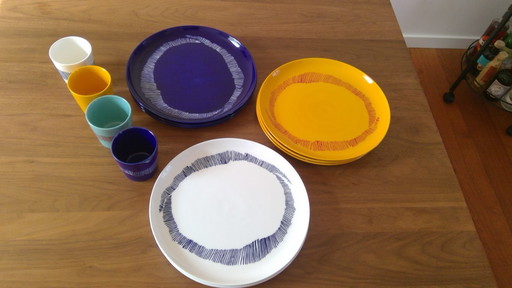 14 pieces of dinnerware Ottolenghi by Serax