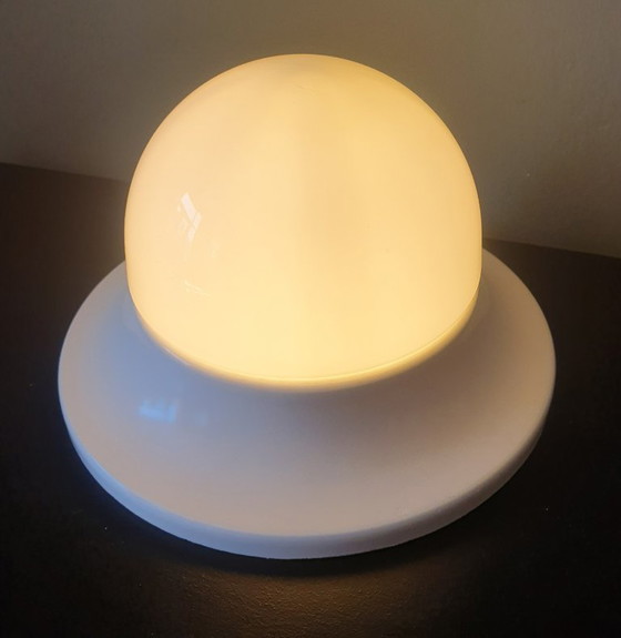 Image 1 of Plafonnier vintage Massive - Design années 80 - Blanc