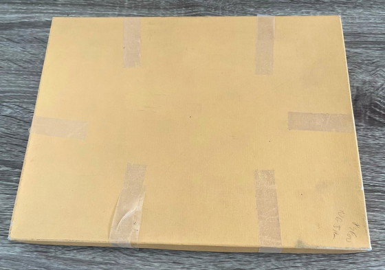 Image 1 of Scatola da 12 forchette in acciaio inossidabile e 1 cucchiaio da dessert degli argentieri Devouge Dupont