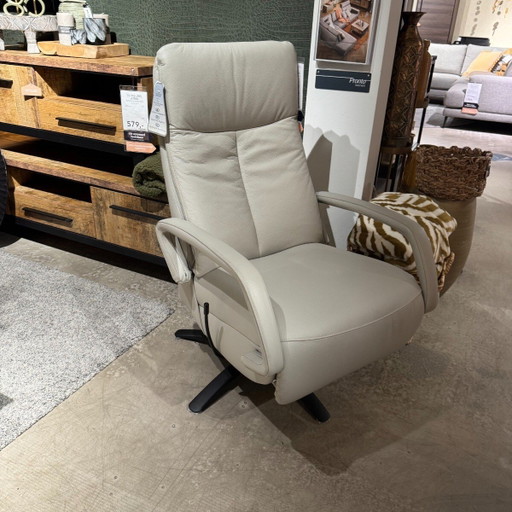 Vicio Leather Soleda Silver Gray – Pronto Wonen, fauteuils, Calfskin