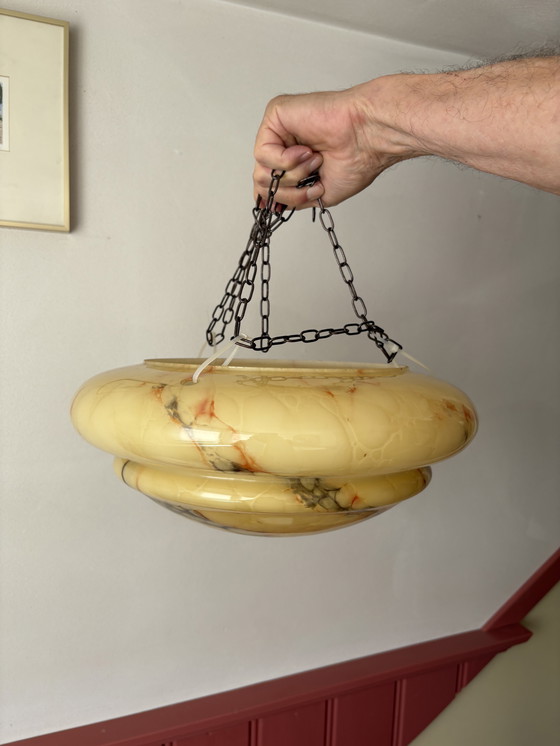 Image 1 of Art déco schaallamp en druppellamp