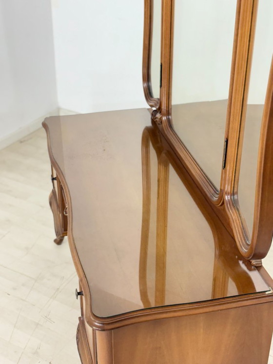 Image 1 of Chippendale kaptafel / vintage ladekast / dressoir / kaptafel / slaapkamerkast