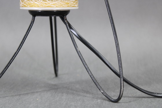 Image 1 of 1960er Tischlampe aus Glas von Pokrok Zilina, Tschechoslowakei