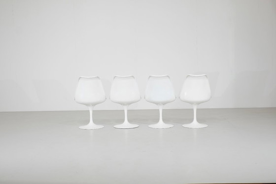 Image 1 of Tulip Drehstühle von Eero Saarinen für Knoll, 1960er