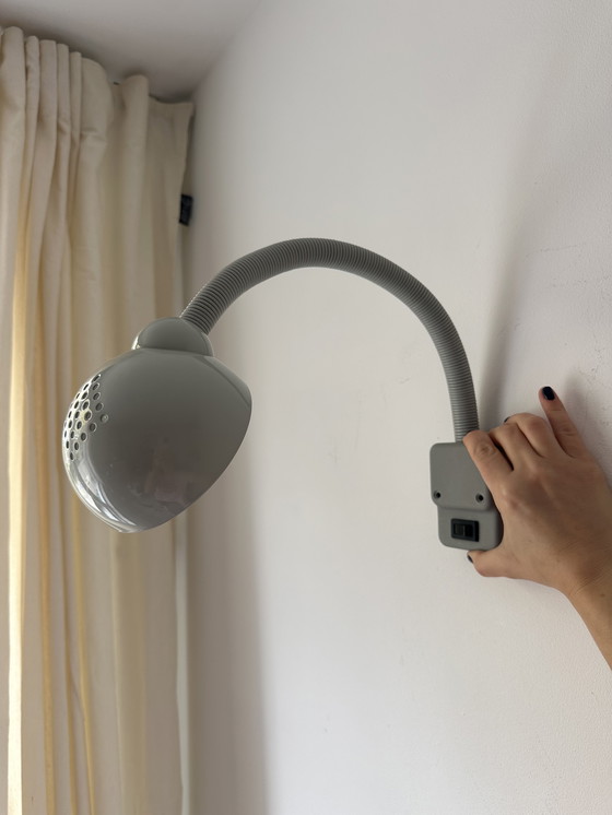 Image 1 of Deux appliques murales vintage Snake de Vrieland, design années 80