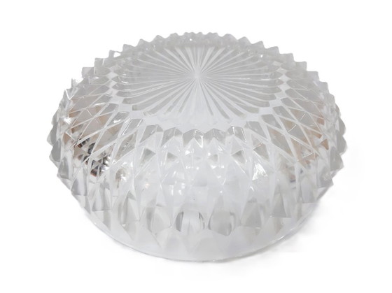 Image 1 of Grand bol à fruits vintage en cristal