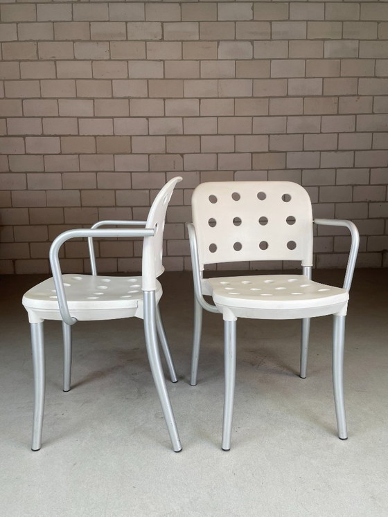 Halifax Minni Chair, Citterio (Voorraad: Meerdere) – Eetkamerstoelen, Plastic, Aluminium (photo 16 of 24)