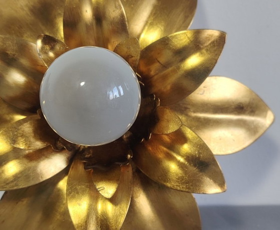 Image 1 of Wandlampen in Hollywood Regency-stijl uit de jaren 70.