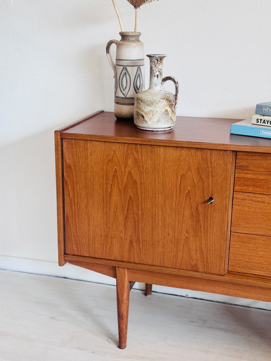 Image 1 of Buffet vintage en teck des années 1960, Fristho