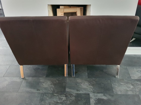 2 Poltrone Gelderland 6540 Design Jan De Bouvrie – Leather (photo 6 of 8)
